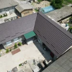 Металлочерепица Arctica, Korea V-Matt, RAL 8019, Конгаз, Гагаузия.