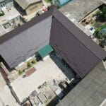 Металлочерепица Arctica, Korea V-Matt, RAL 8019, Конгаз, Гагаузия.