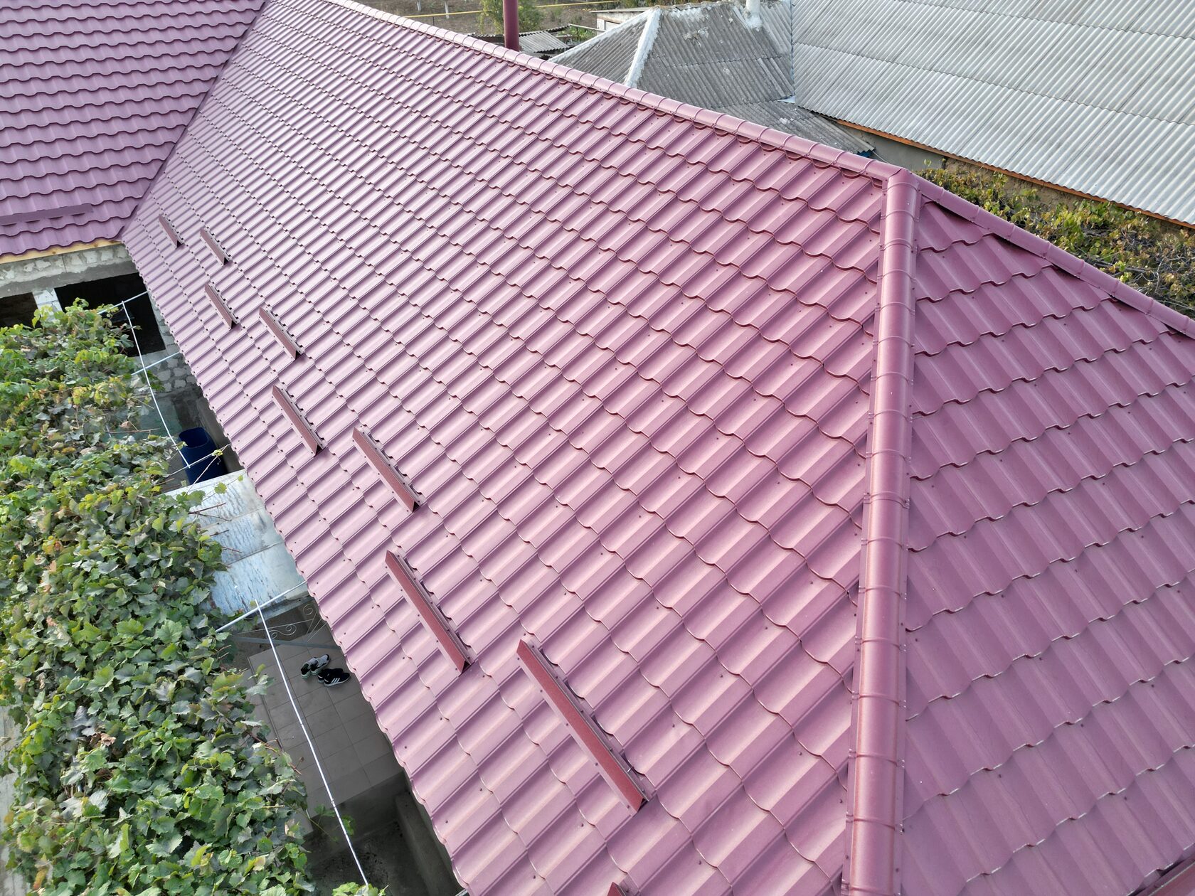 Țiglă metalică, Melano, Congaz, Găgăuzia