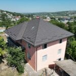 Țiglă metalică, SSAB, RAL – 8019, Costești, Ialoveni