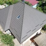 Țiglă metalică, SSAB, RAL – 8019, Costești, Ialoveni
