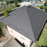 Țiglă metalică, SSAB, RAL – 8019, Costești, Ialoveni