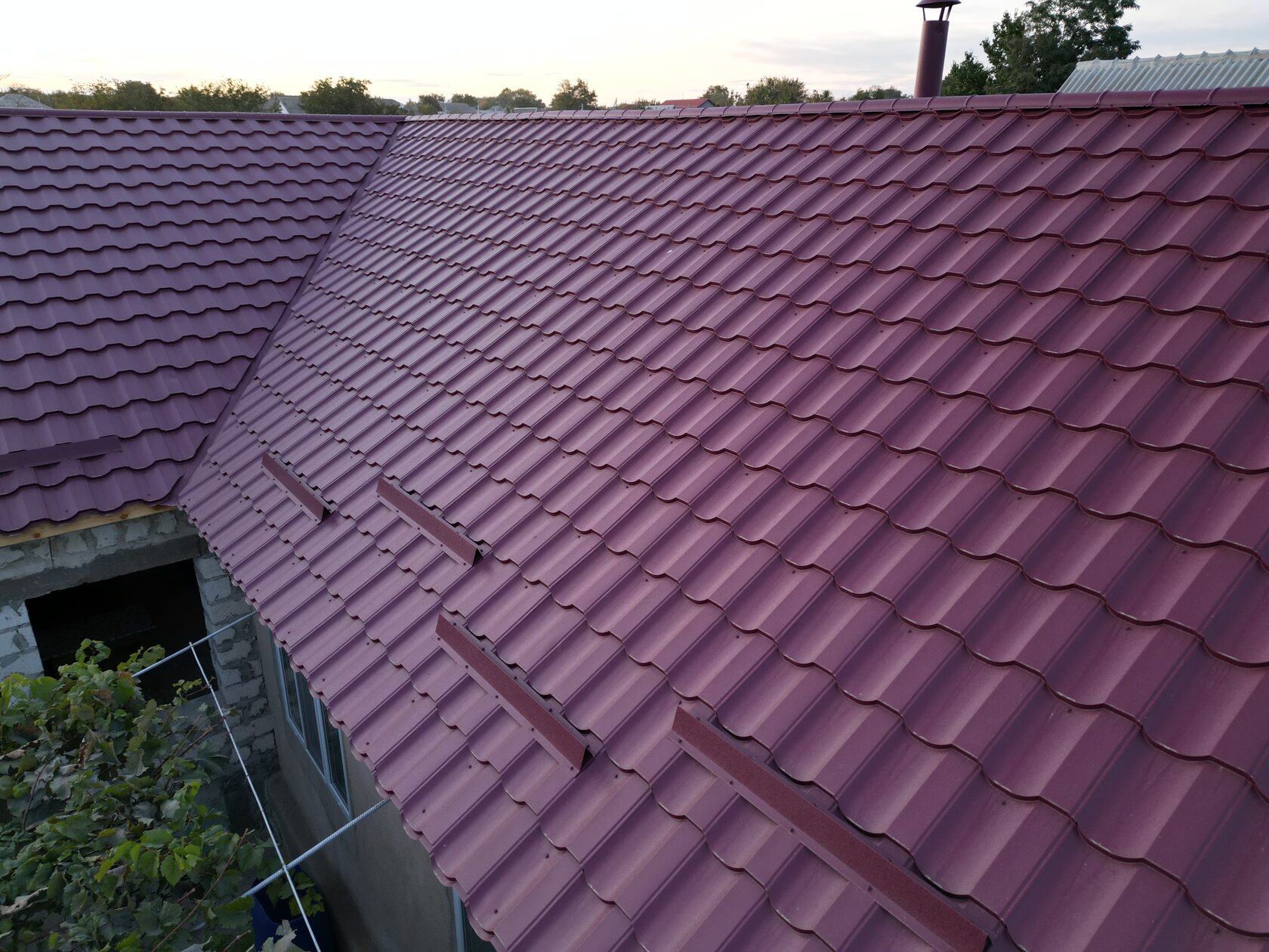 Țiglă metalică, Melano, Congaz, Găgăuzia