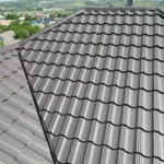 Țiglă metalică, SSAB, RAL – 8019, Costești, Ialoveni