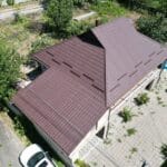 Țiglă metalică, Nordica, SSAB, RAL 8017, Costești, Ialoveni