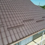 Țiglă metalică, Nordica, SSAB, RAL 8017, Costești, Ialoveni