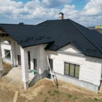 Керамическая черепица, Creaton Futura, Negru Noblesse, Кожушна, Страшены