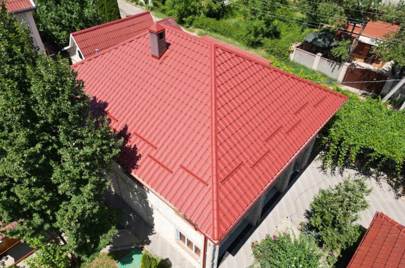 Țiglă metalică, Arctica, SSAB, RAL 3009, Chetrosu, Anenii-Noi