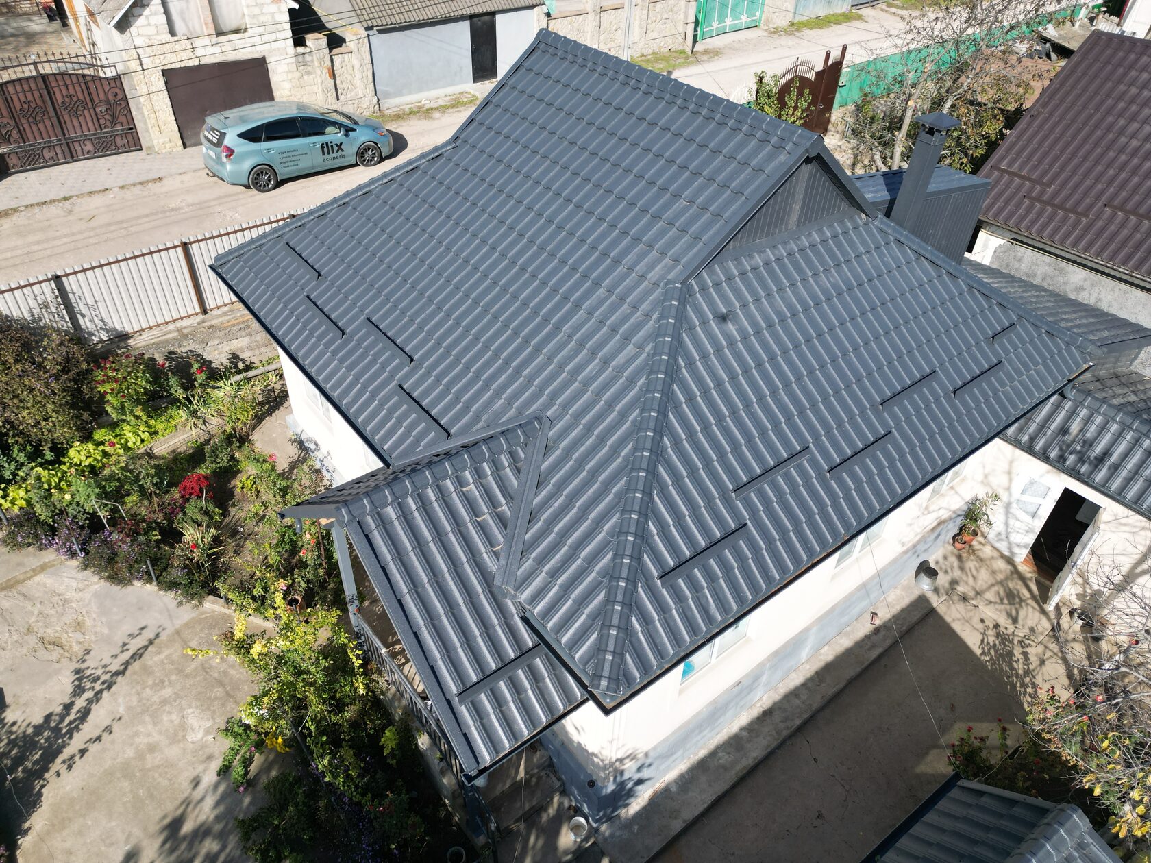 Țiglă metalică, Arctica, Coreea V-matt, Lozova, Strășeni