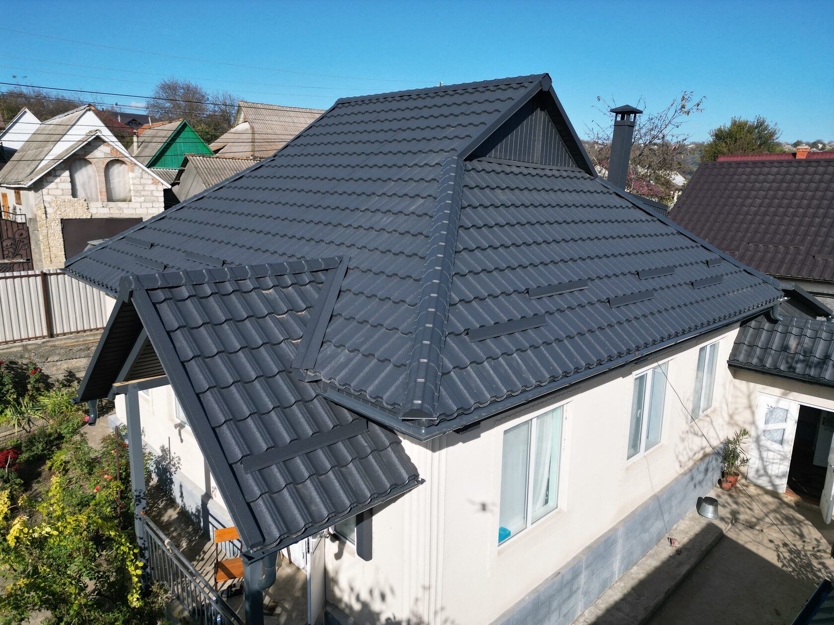 Țiglă metalică, Arctica, Coreea V-matt, Lozova, Strășeni