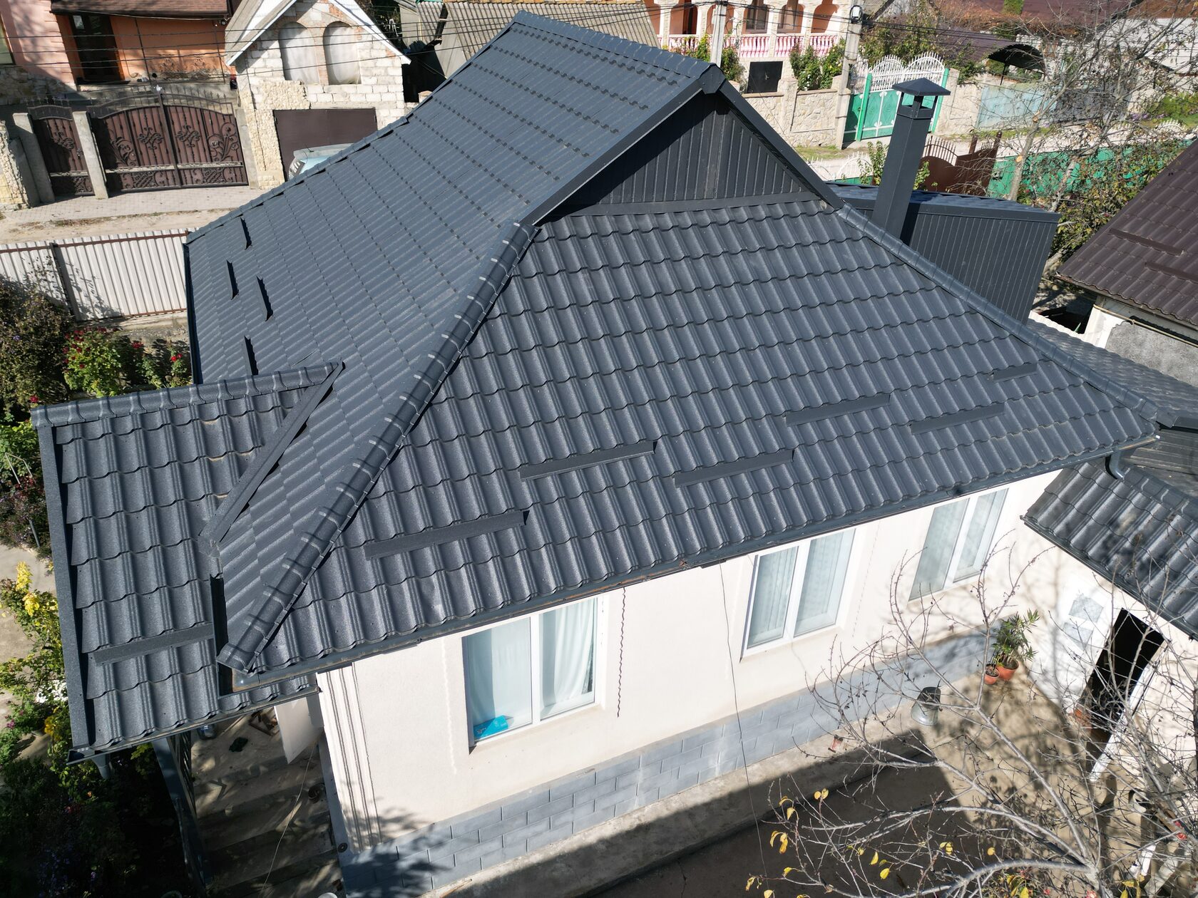 Țiglă metalică, Arctica, Coreea V-matt, Lozova, Strășeni