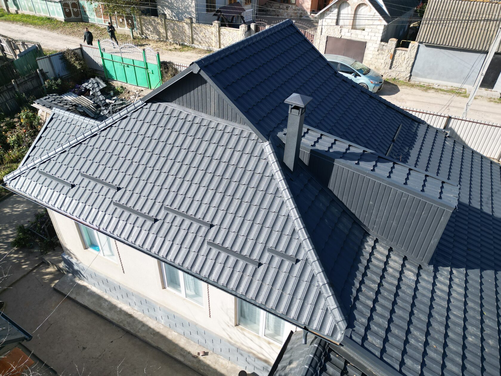 Țiglă metalică, Arctica, Coreea V-matt, Lozova, Strășeni