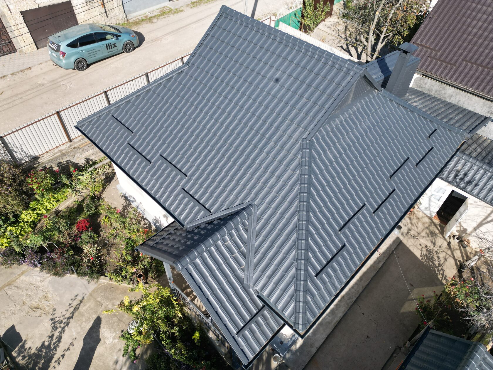 Țiglă metalică, Arctica, Coreea V-matt, Lozova, Strășeni