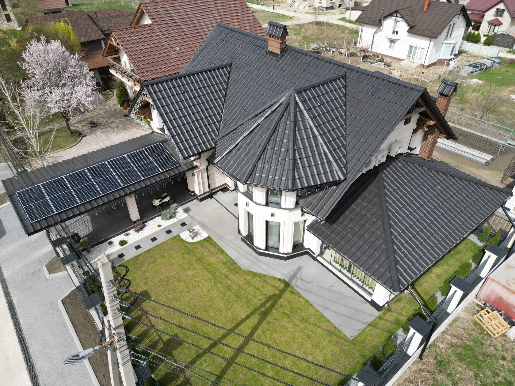 Țiglă ceramică, Creaton, Balance, Negru mat, Sîngera