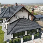 Țiglă ceramică, Creaton, Balance, Negru mat, Sîngera