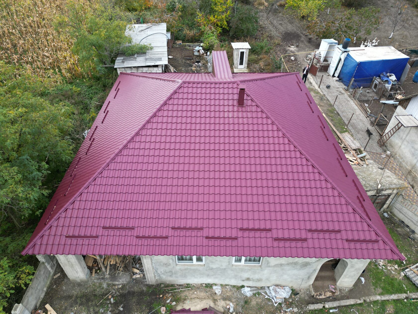 Țiglă metalică, Arctica, Ișnovăț Criuleni