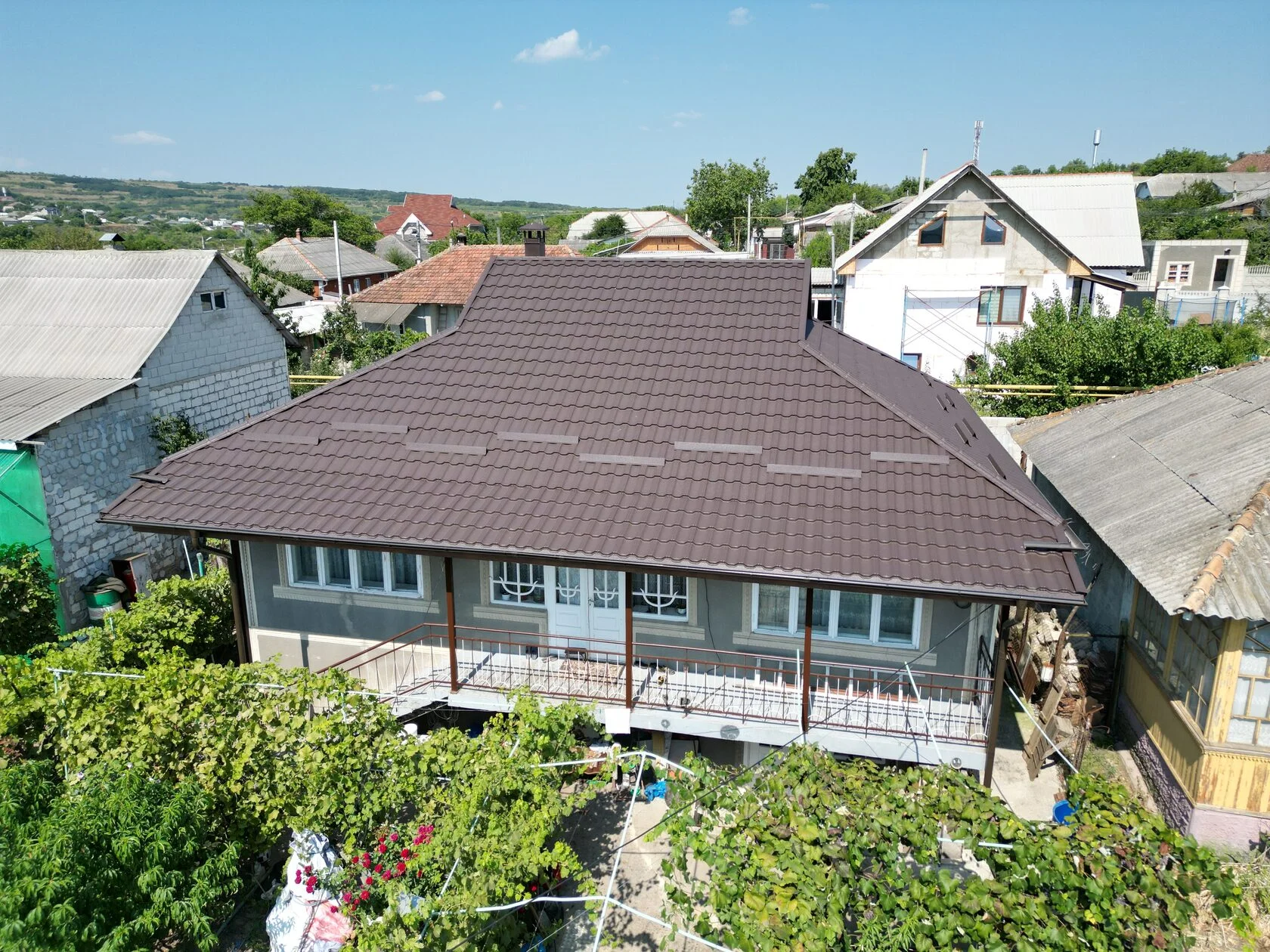 Țiglă metalică, Simetrica, Trușeni, Chișinău