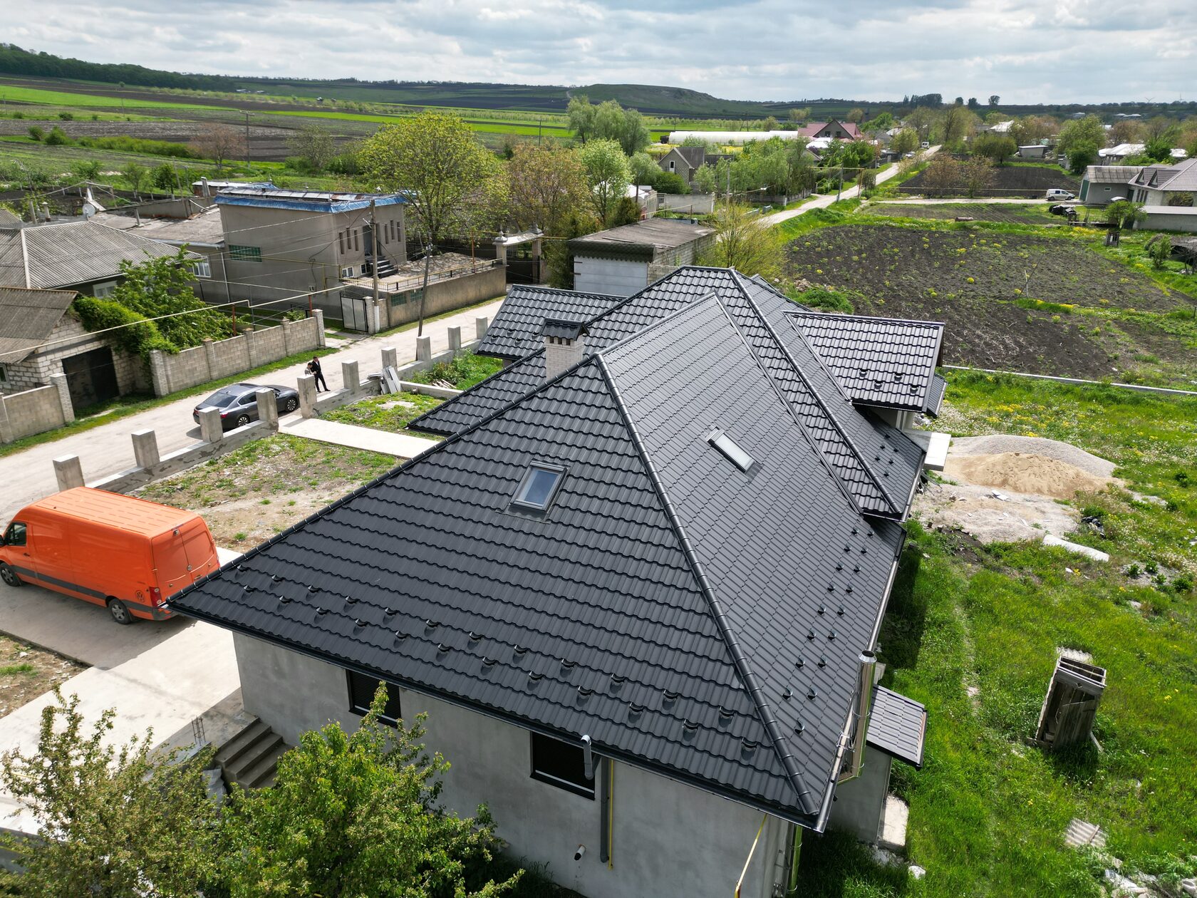 Țiglă metalică, Arctica, SSAB Suedia, Corjeuți, Briceni