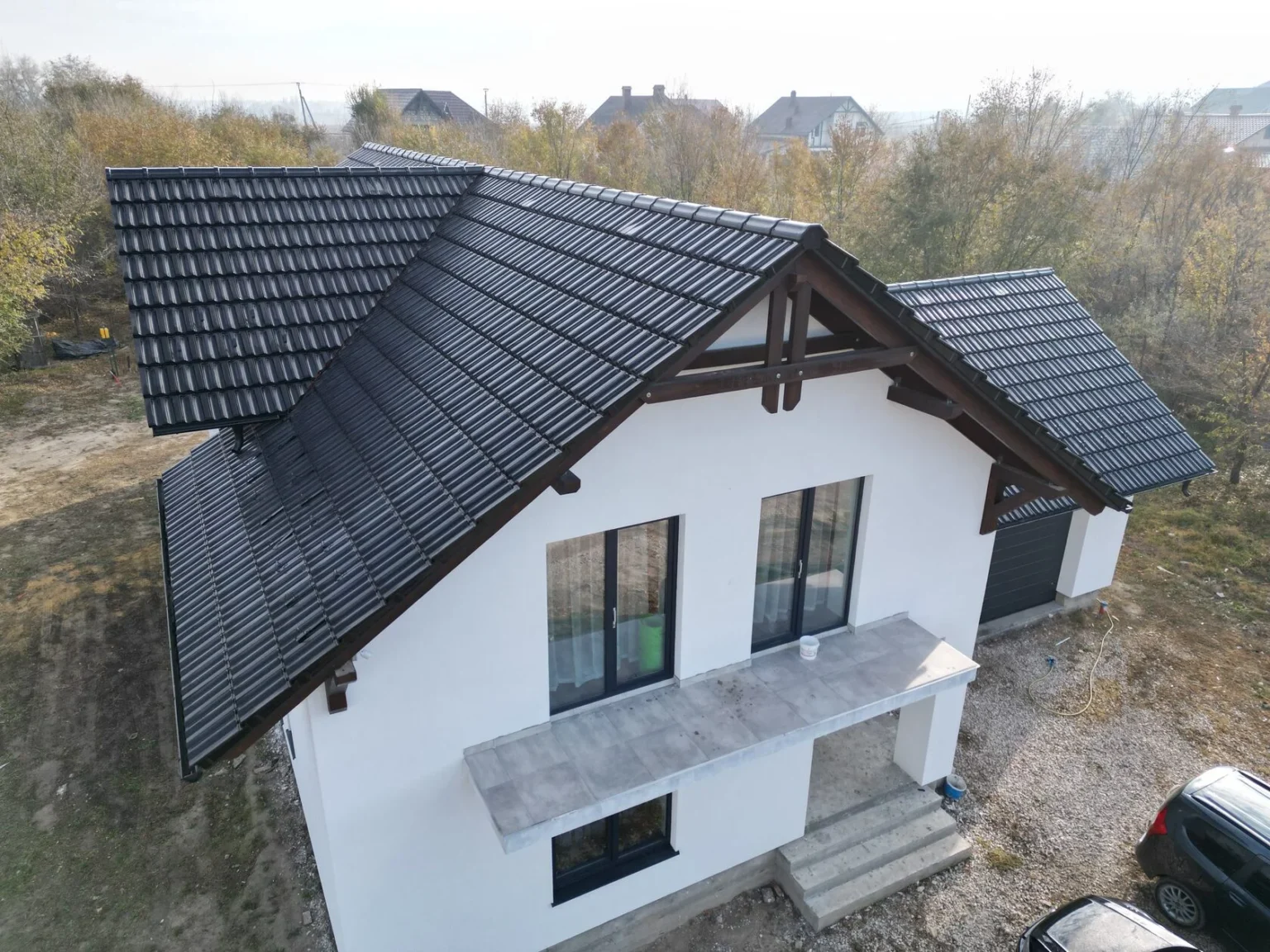 Țiglă ceramică, Creaton, Rapido, Negru luci, Sîngera, Chișinău