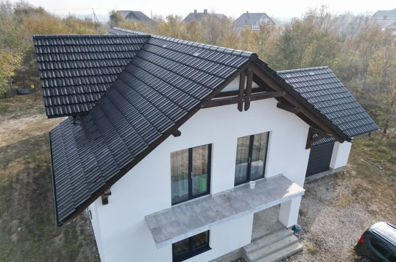 Țiglă ceramică, Creaton, Rapido, Negru luci, Sîngera, Chișinău