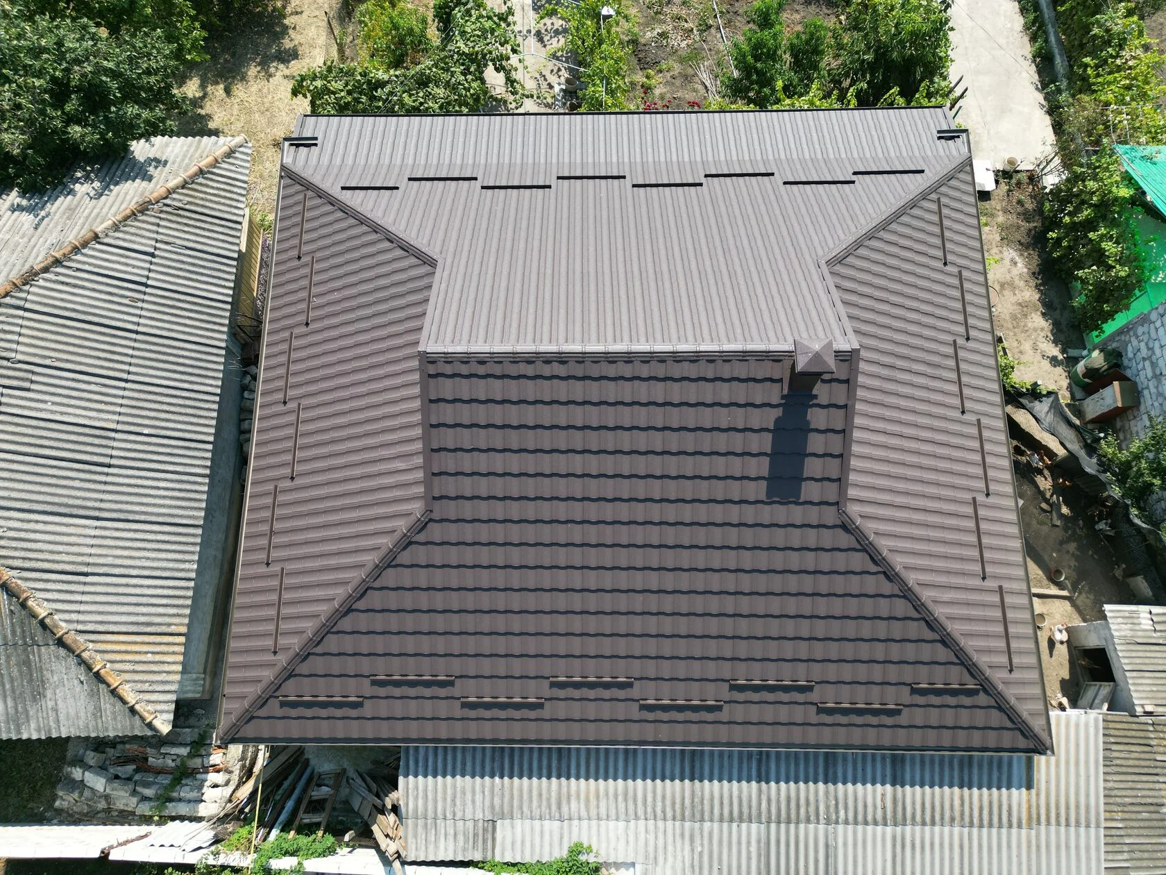 Țiglă metalică, Simetrica, Trușeni, Chișinău