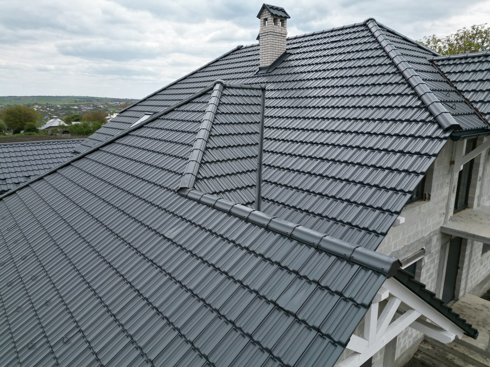 Țiglă ceramică, Creaton, Rapido Ardezie, Corjeuți, Rapido