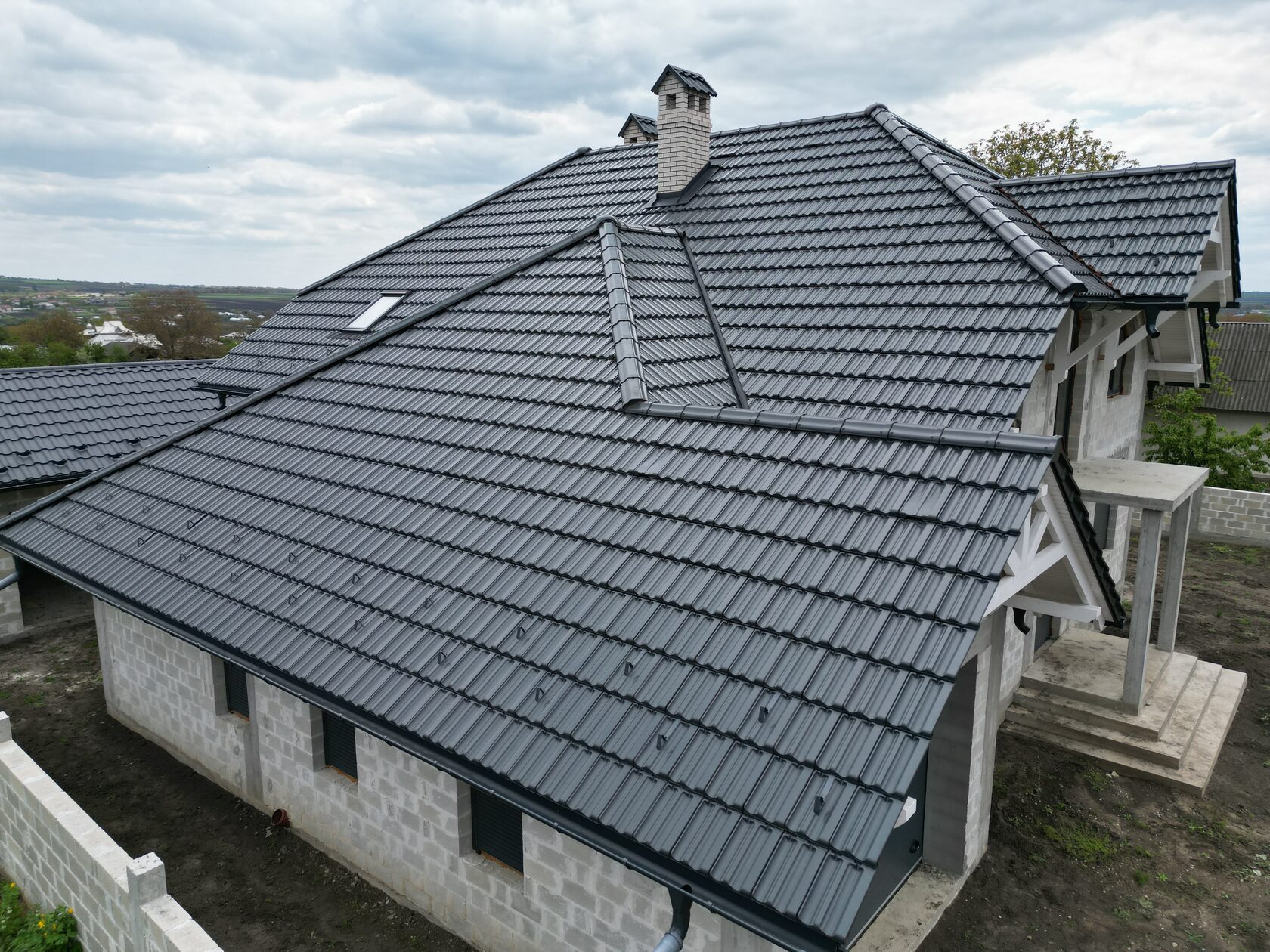 Țiglă ceramică, Creaton, Rapido Ardezie, Corjeuți, Rapido