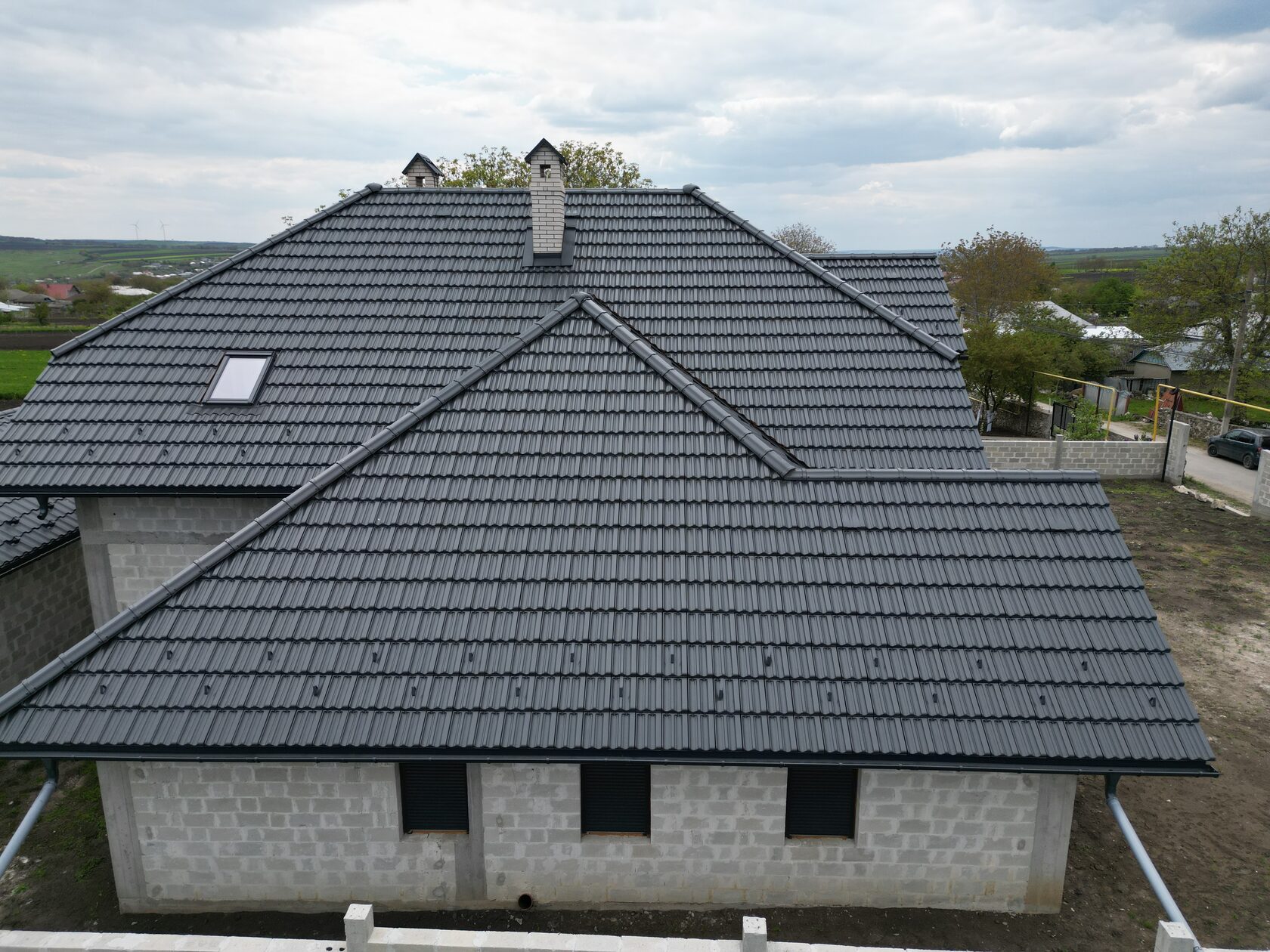 Țiglă ceramică, Creaton, Rapido Ardezie, Corjeuți, Rapido