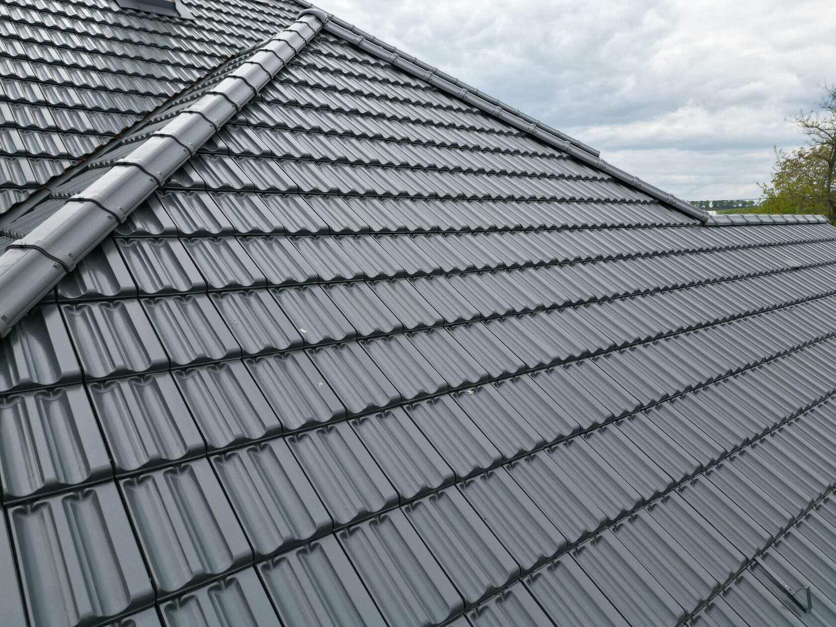 Țiglă ceramică, Creaton, Rapido Ardezie, Corjeuți, Rapido