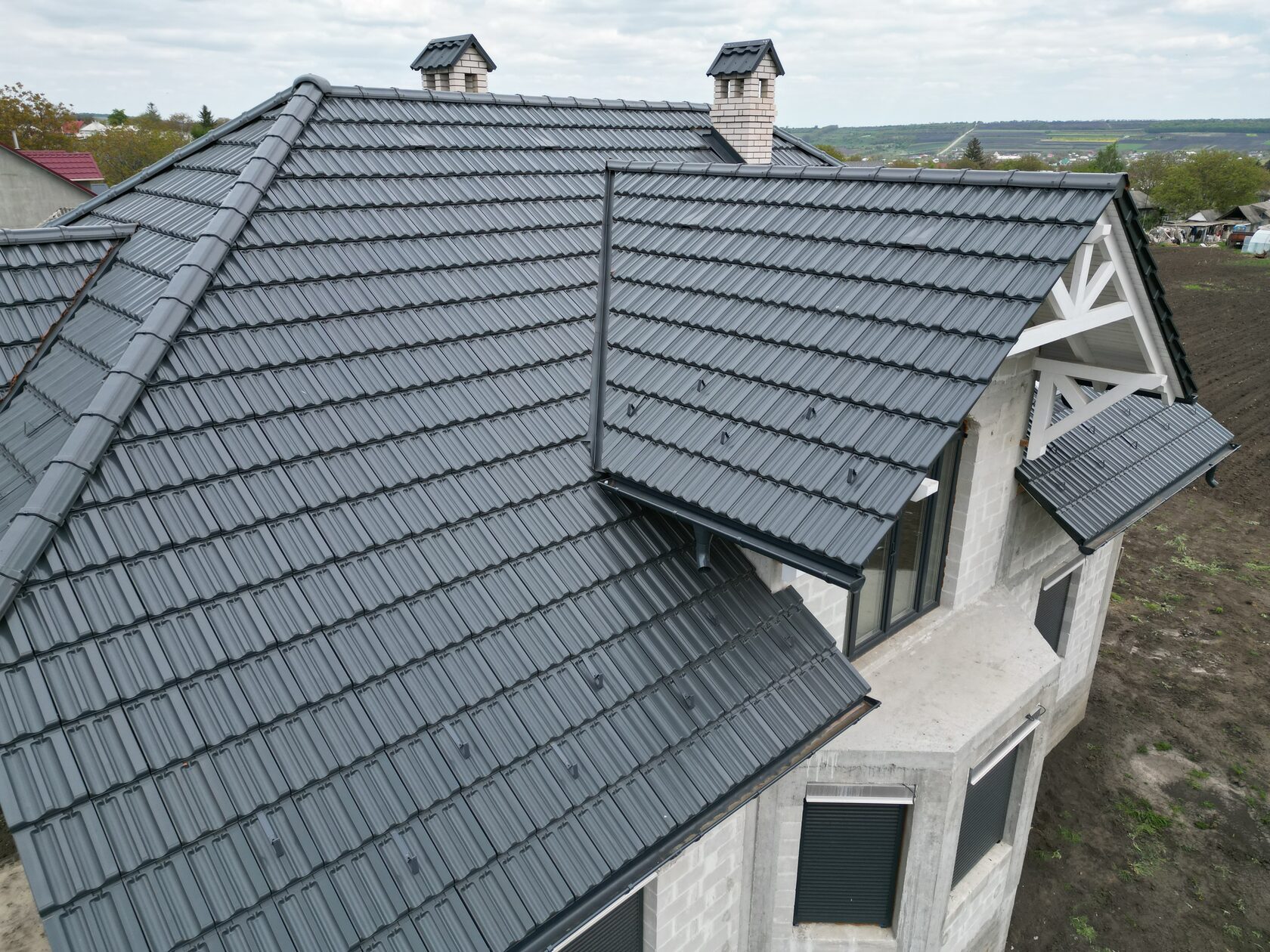 Țiglă ceramică, Creaton, Rapido Ardezie, Corjeuți, Rapido