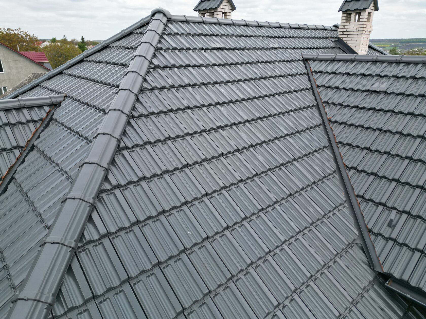 Țiglă ceramică, Creaton, Rapido Ardezie, Corjeuți, Rapido