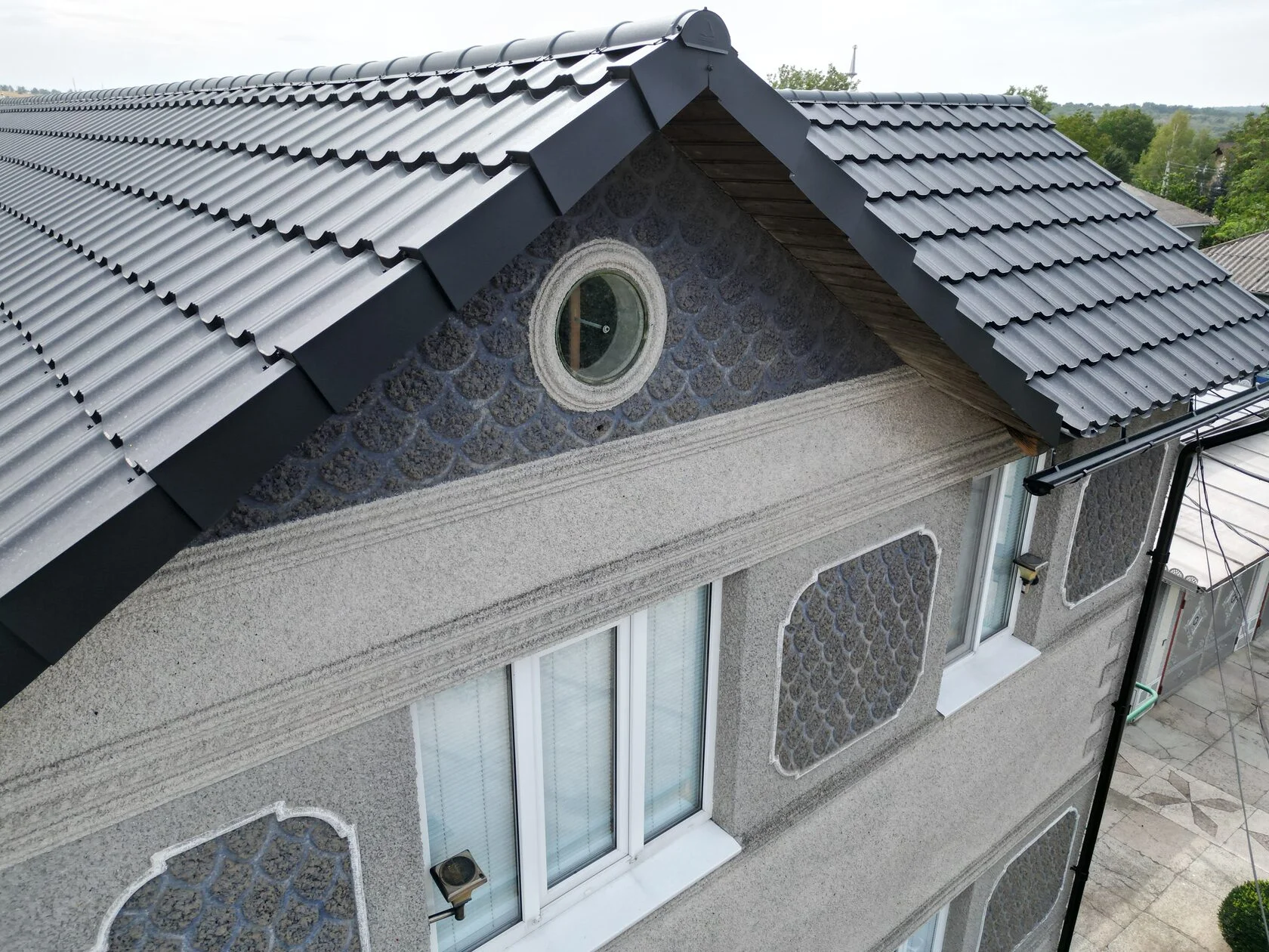 Țiglă metalică Arctica, SSAB 9005, or. Edineț