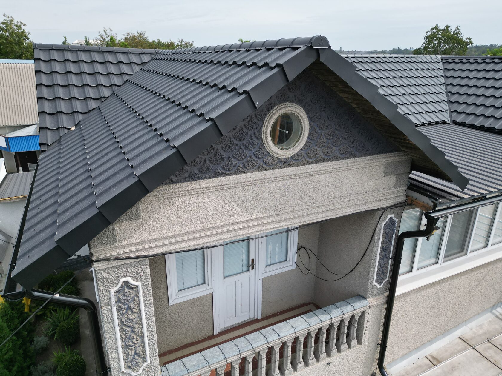 Țiglă metalică Arctica, SSAB 9005, or. Edineț