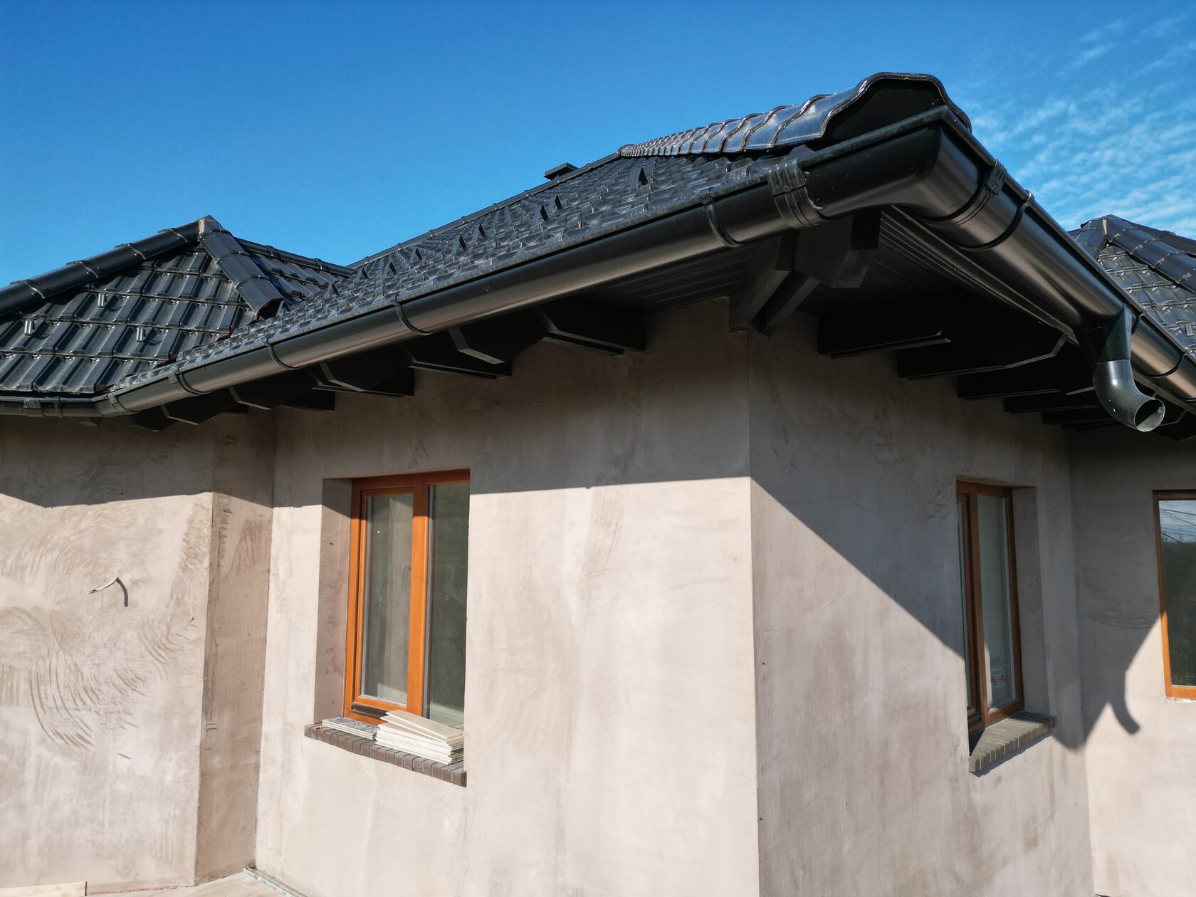 Țiglă ceramică, Creaton, Rapido Negru luci