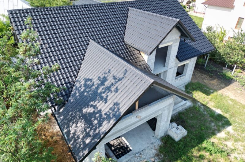 Țiglă metalică, Arctica, SSAB, RAL 9005, Corjeuți, Briceni