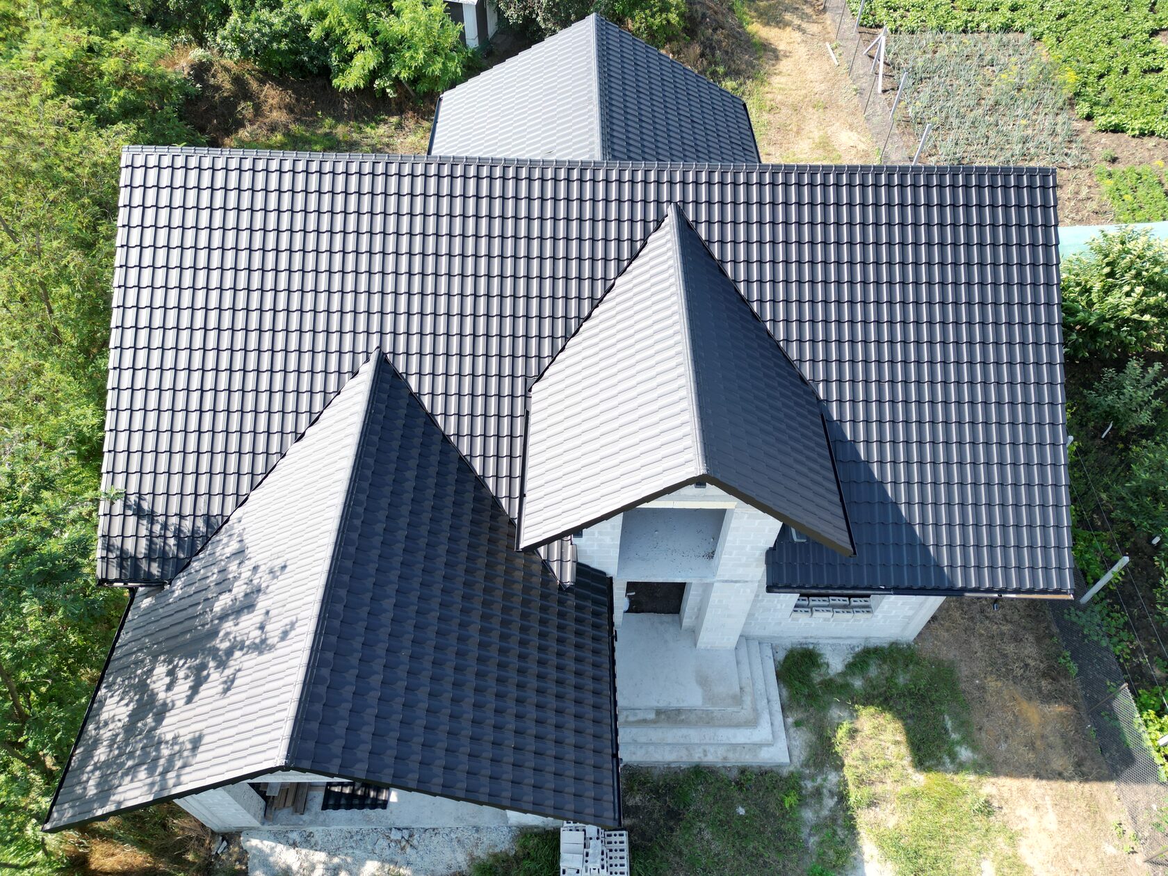 Țiglă metalică, Arctica, SSAB, RAL 9005, Corjeuți, Briceni