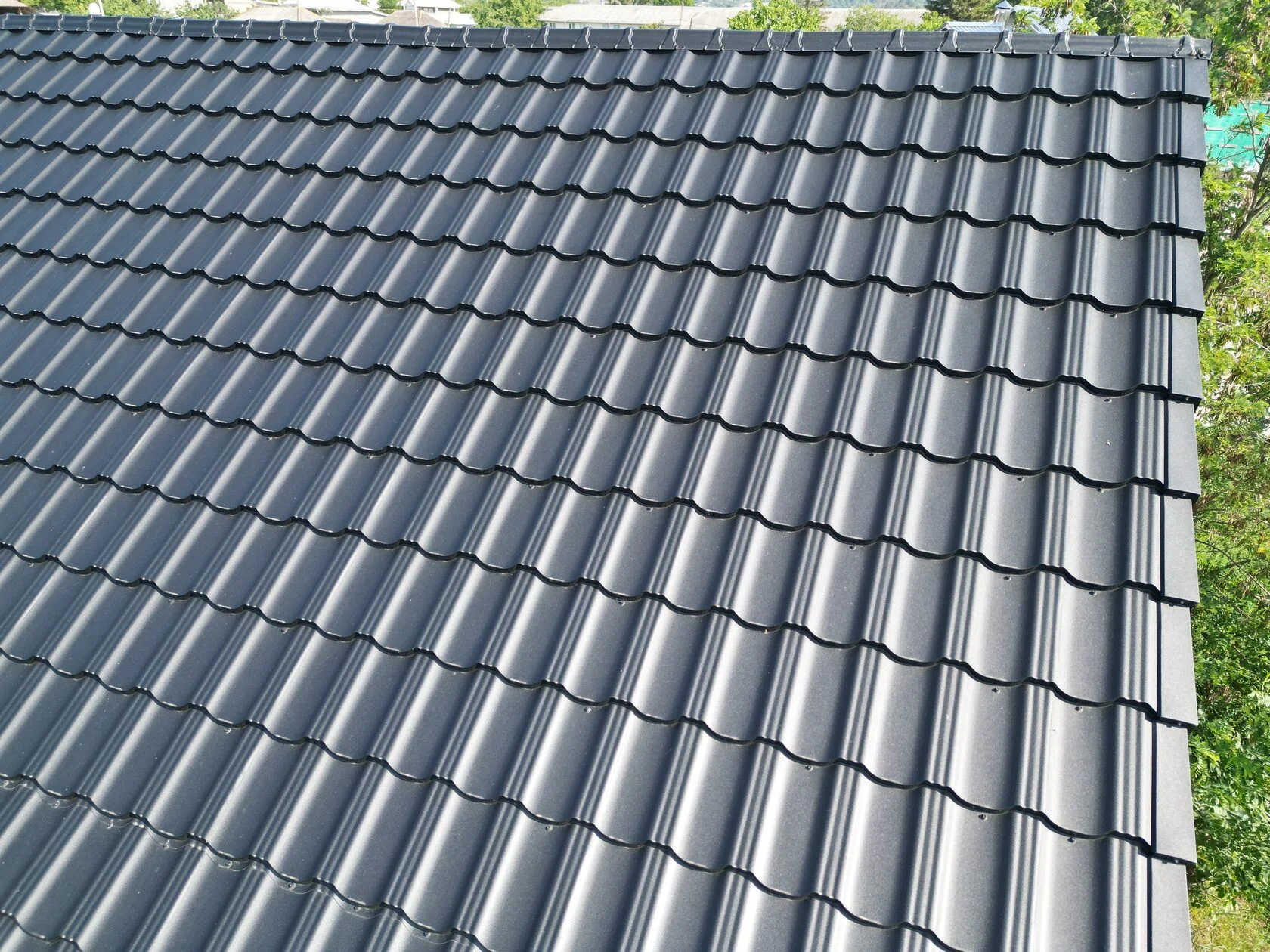 Țiglă metalică, Arctica, SSAB, RAL 9005, Corjeuți, Briceni