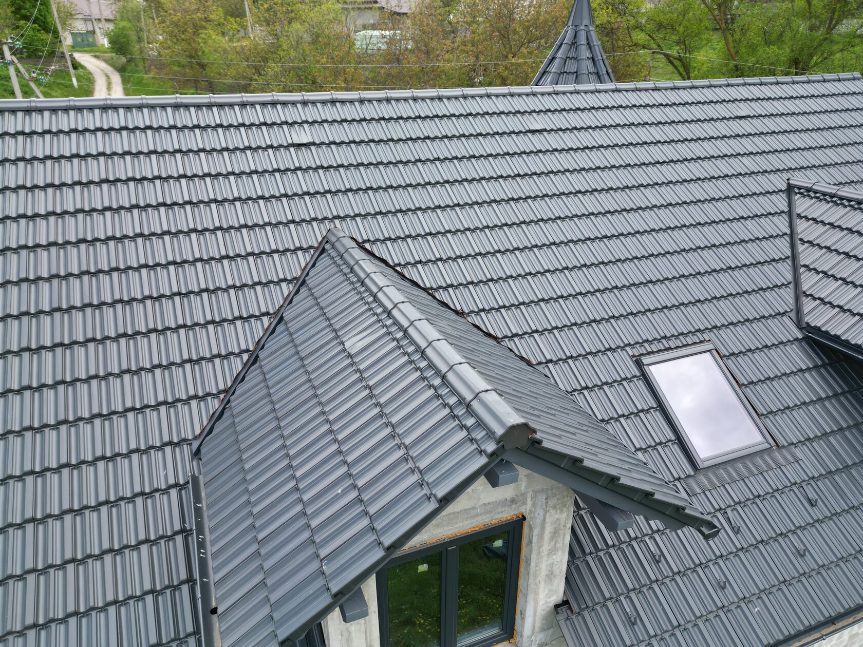 Țiglă ceramică, Creaton, Rapido ardezie, Corjeuți, Briceni