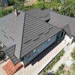 Металлочерепица, двухмодульная Nordica, Суручены, Яловены.