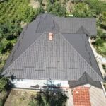 Металлочерепица, двухмодульная Nordica, Суручены, Яловены.