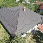 Металлочерепица, двухмодульная Nordica, Суручены, Яловены.