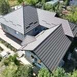 Металлочерепица, двухмодульная Nordica, Суручены, Яловены.