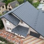 Țiglă metalică, Arctica, RAL 7024, Măgdăcești, Criuleni
