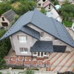 Țiglă metalică, Arctica, RAL 7024, Măgdăcești, Criuleni