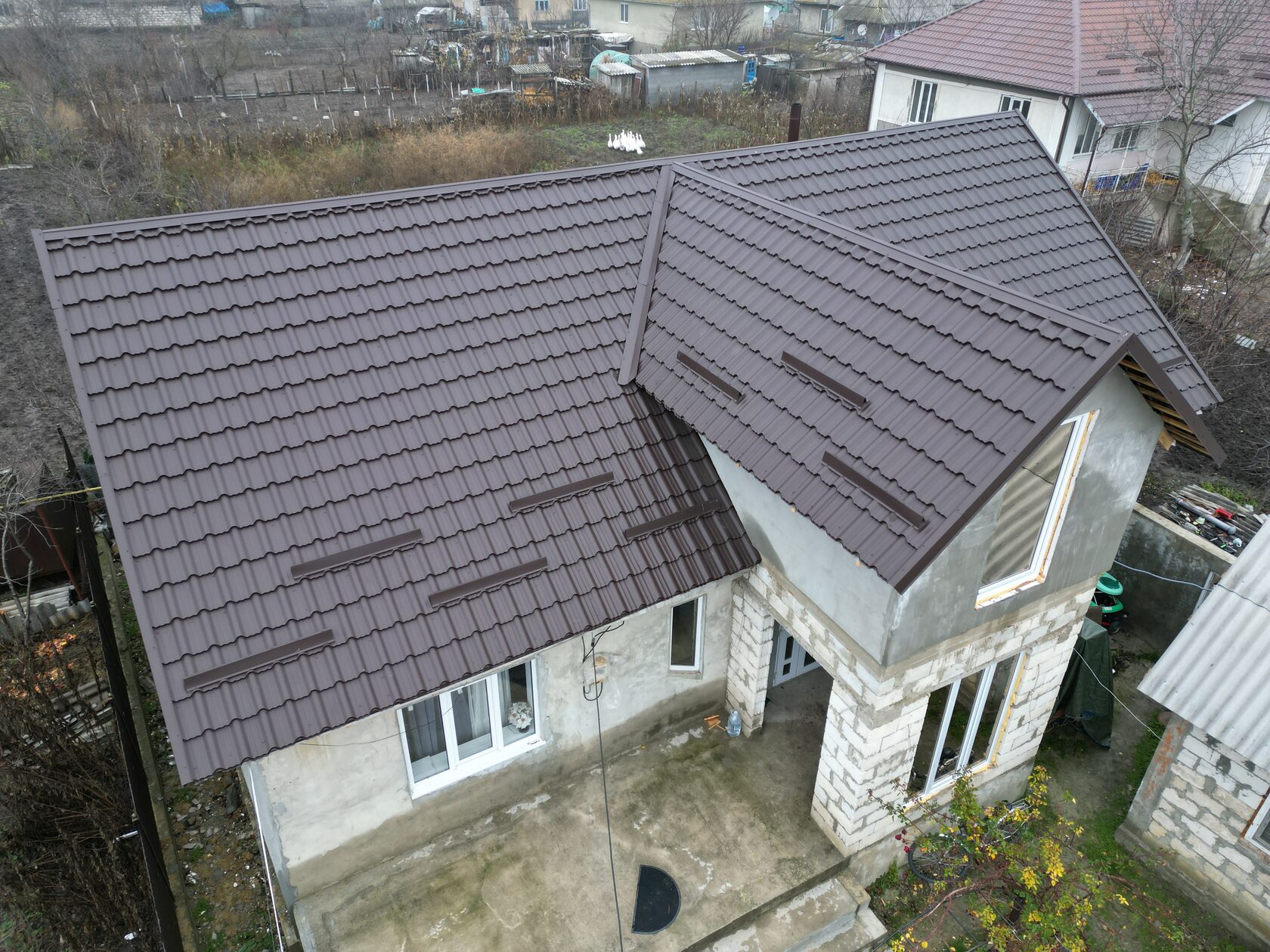 Țiglă metalică, Alpina, Logănești, Hîncești