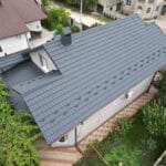 Țiglă metalică, Arctica, RAL 7024, Măgdăcești, Criuleni