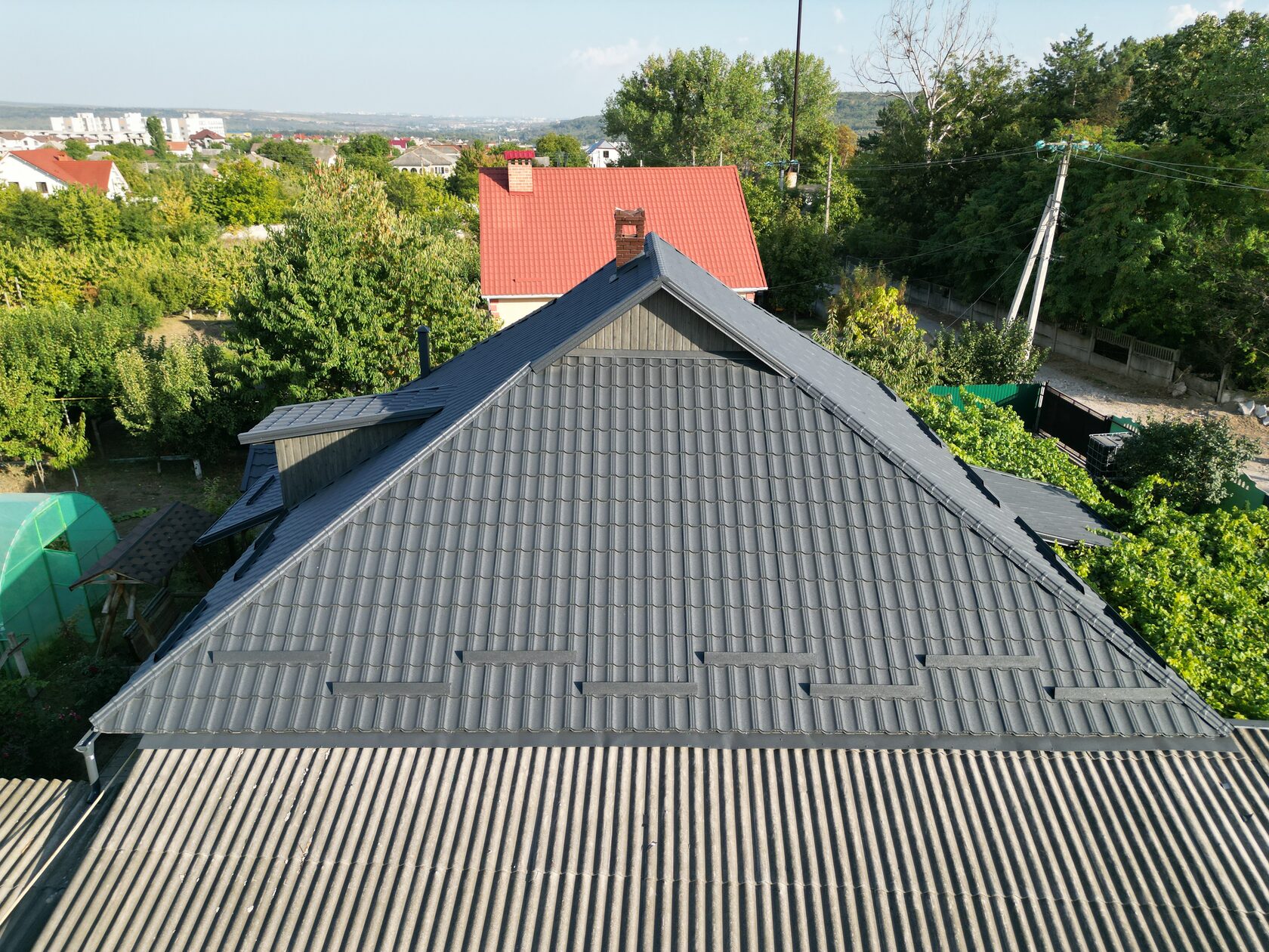 Țiglă metalică, Simetrica, Cojușna, Strășeni