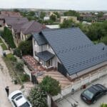 Țiglă metalică, Arctica, RAL 7024, Măgdăcești, Criuleni