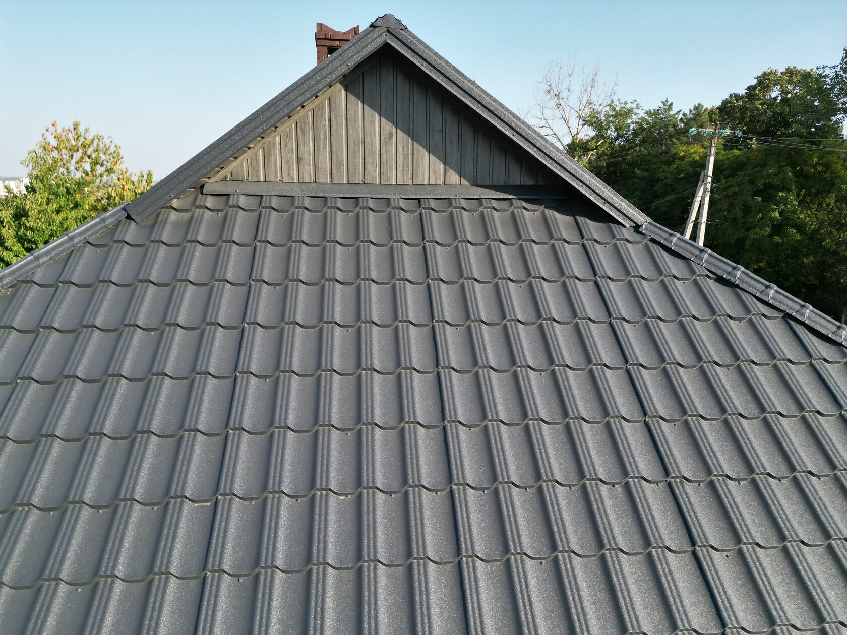 Țiglă metalică, Simetrica, Cojușna, Strășeni