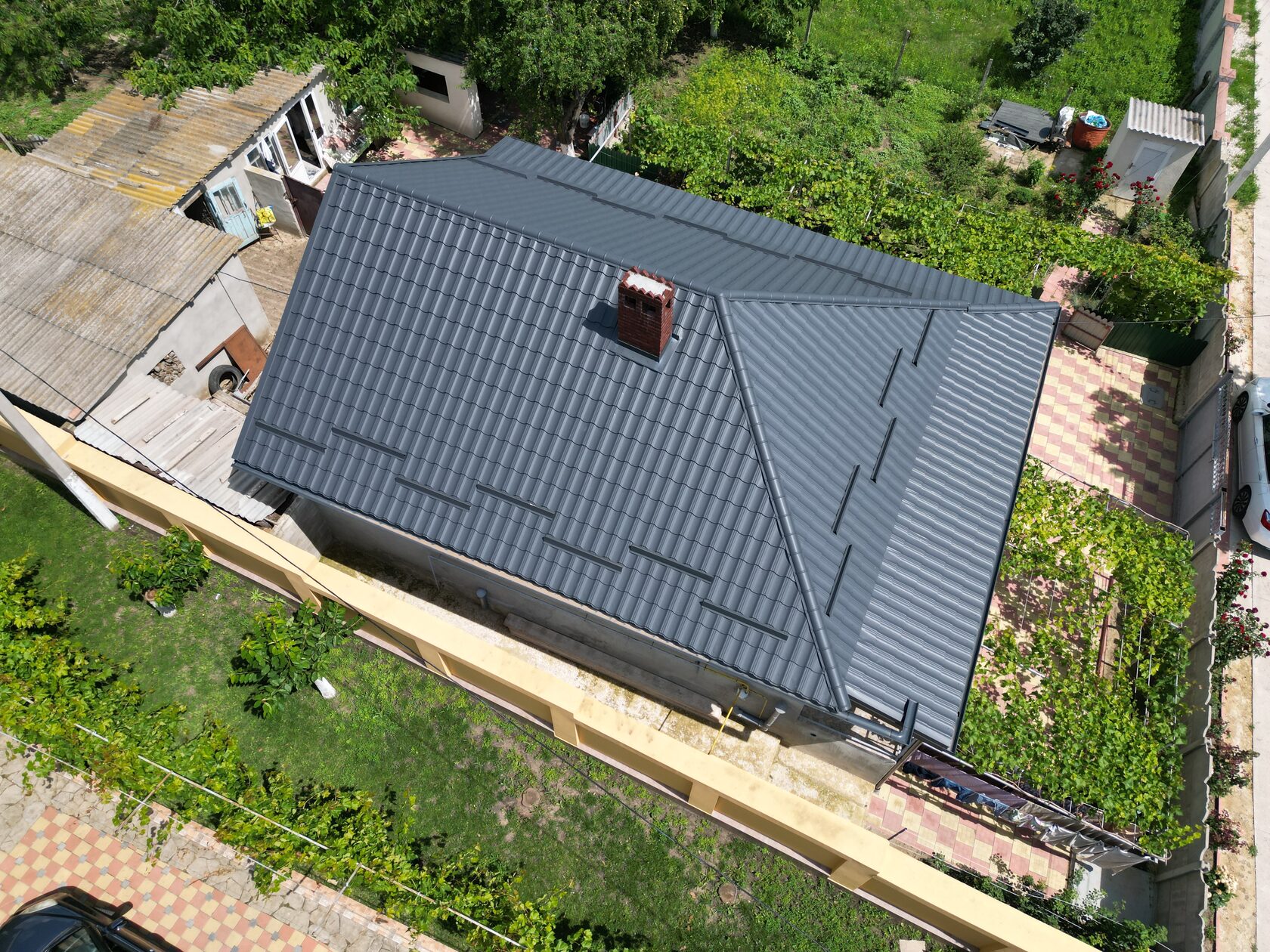 Țiglă metalică, Pojăreni, Ialoveni